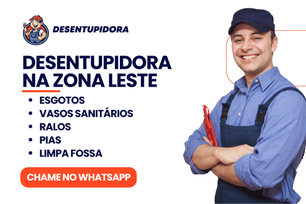 desentupidora zona leste